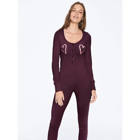 Victoria’s Secret PINK Retired One Piece Sleeper Size L